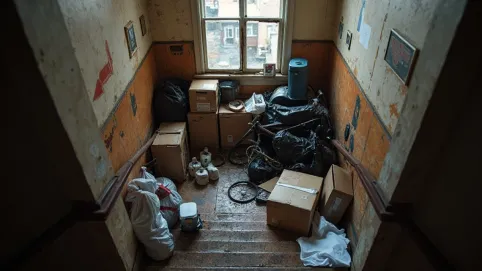 Pismo o uprzątnięcie klatki schodowej