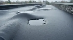 Próba szczelności dachu płaskiego