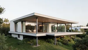 projekty domów nowoczesnych z płaskim dachem