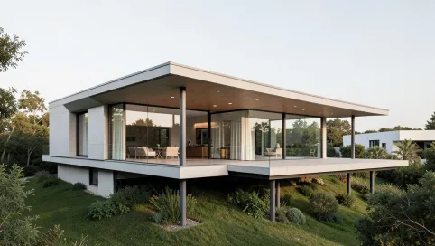 projekty domów nowoczesnych z płaskim dachem