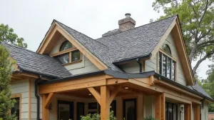 przedłużenie dachu dwuspadowego