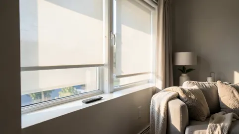 Rolety na pilota wewnętrzne