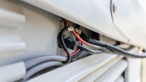 Rolety zewnętrzne z której strony zasilanie