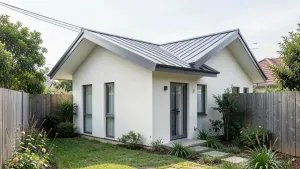 Tani dom z dachem jednospadowym