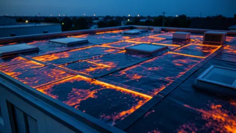 termowizja dach płaski badanie