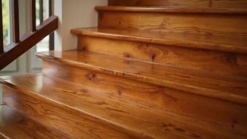 Twardy lakier na schody