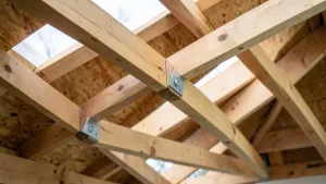 Wiązary dachowe jednospadowe