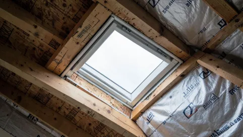 Wstawienie okna dachowego bez naruszania konstrukcji dachu
