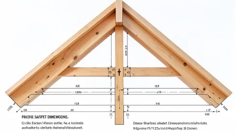 Wymiary krokwi na dach dwuspadowy