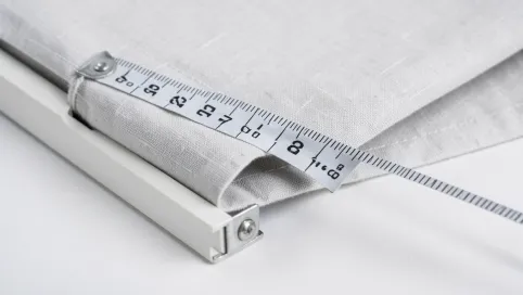 Wymiary rolet wewnętrznych