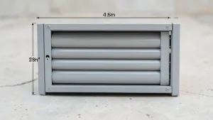 Wymiary skrzynek rolet zewnętrznych natynkowych