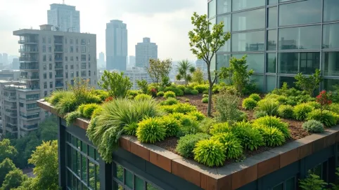 zalety zielonego dachu