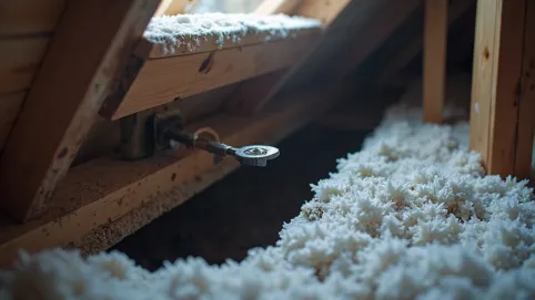 Zamek do schodów strychowych