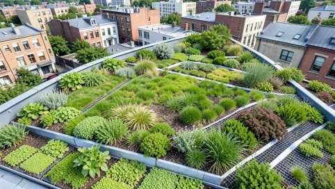 Zielone Dachy Rodzaje