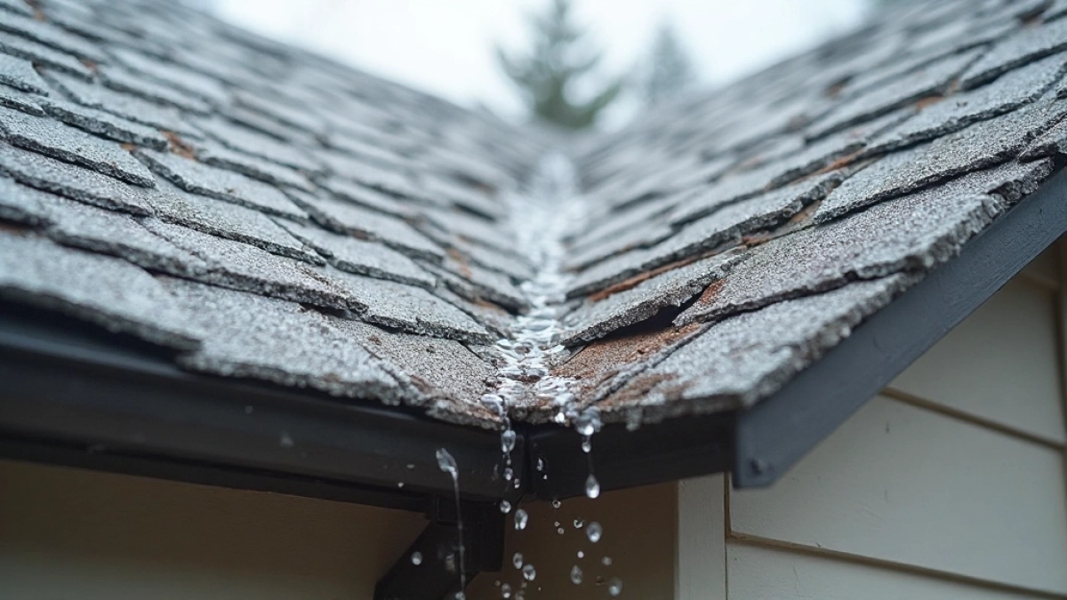 spadek dachu jednospadowego