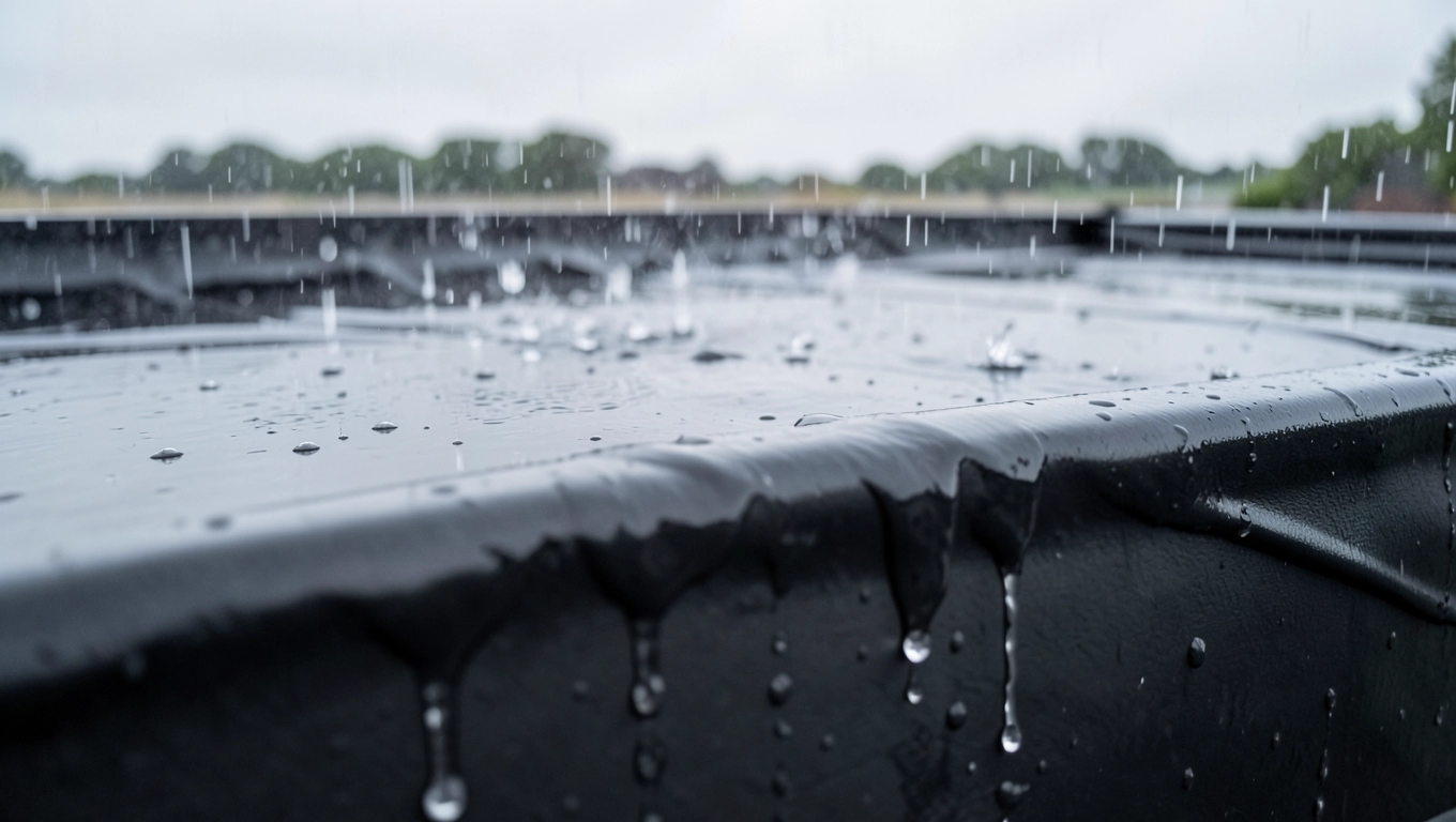 sprawdzanie szczelności dachu płaskiego