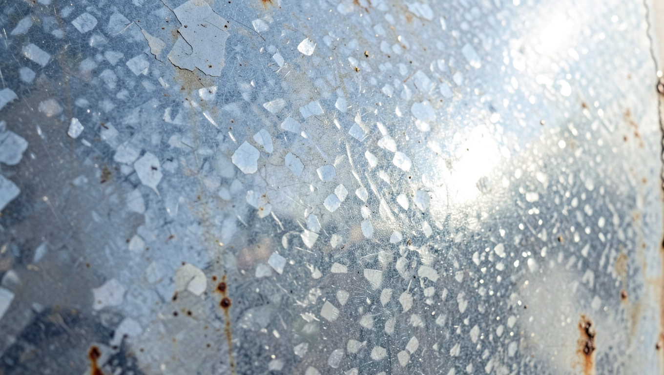 Stal ocynkowana materiał i powłoka ochronna