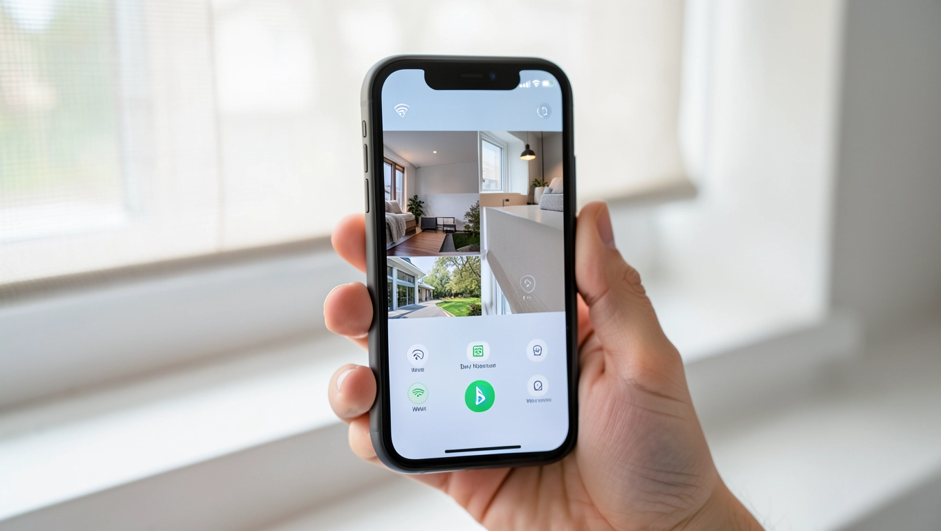 Sterowanie apką rolet dzień-noc