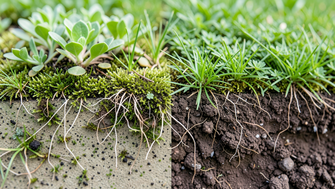 Substrat i dobór roślinności