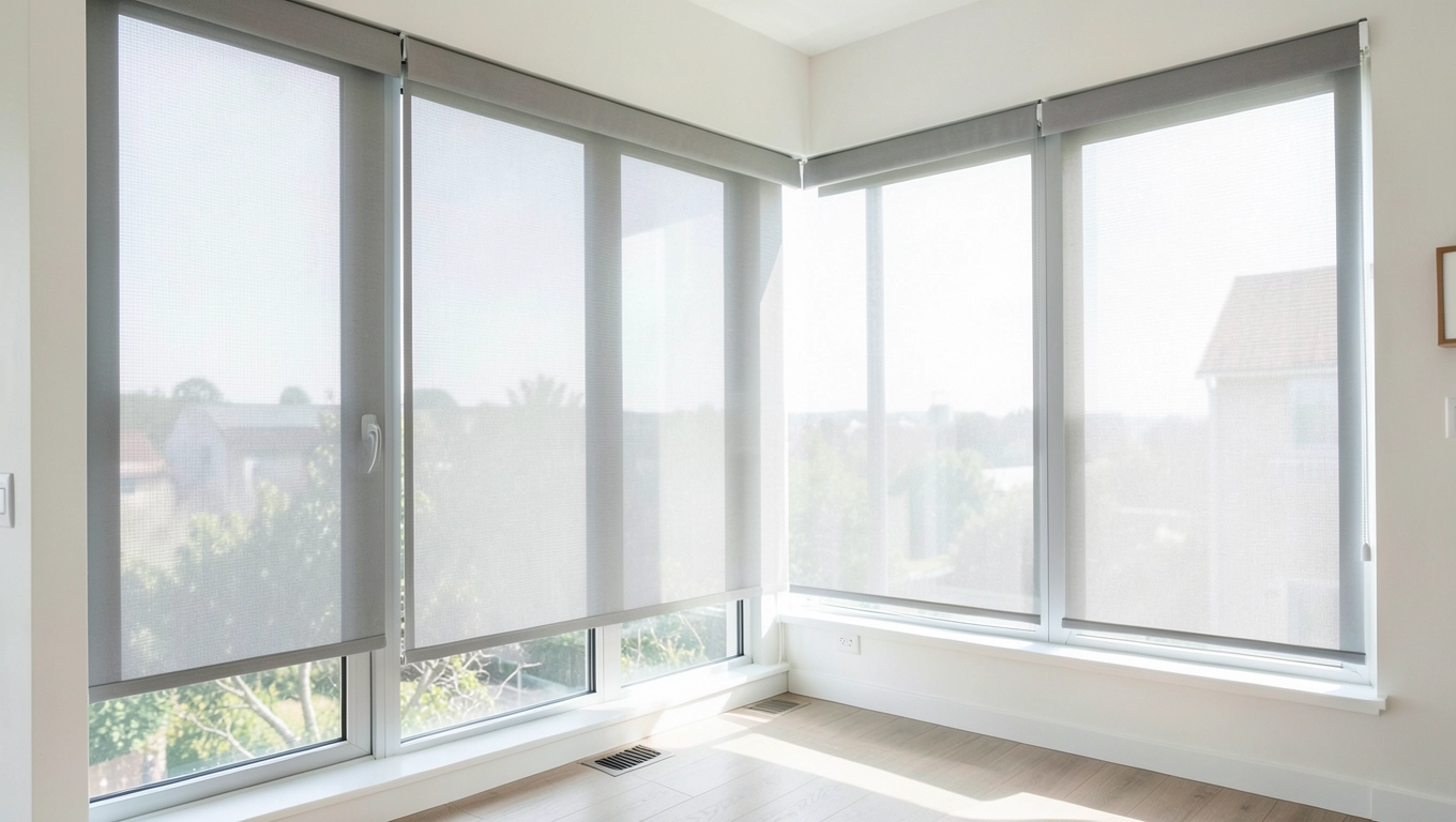 Szerokie rolety screen wewnętrzne