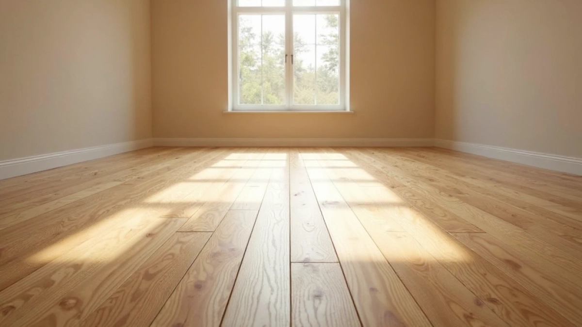 Układanie paneli prostopadle do okna