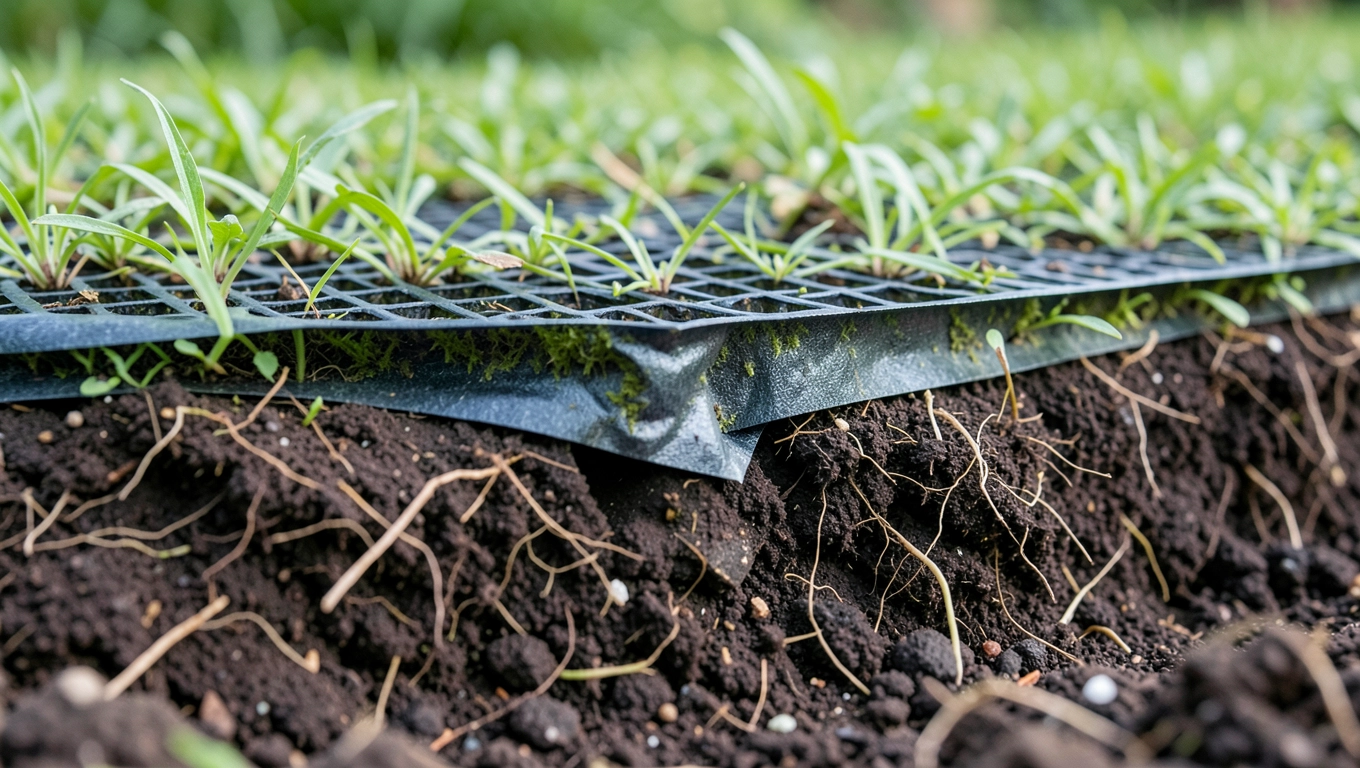 Warstwy drenażu i retencji wody