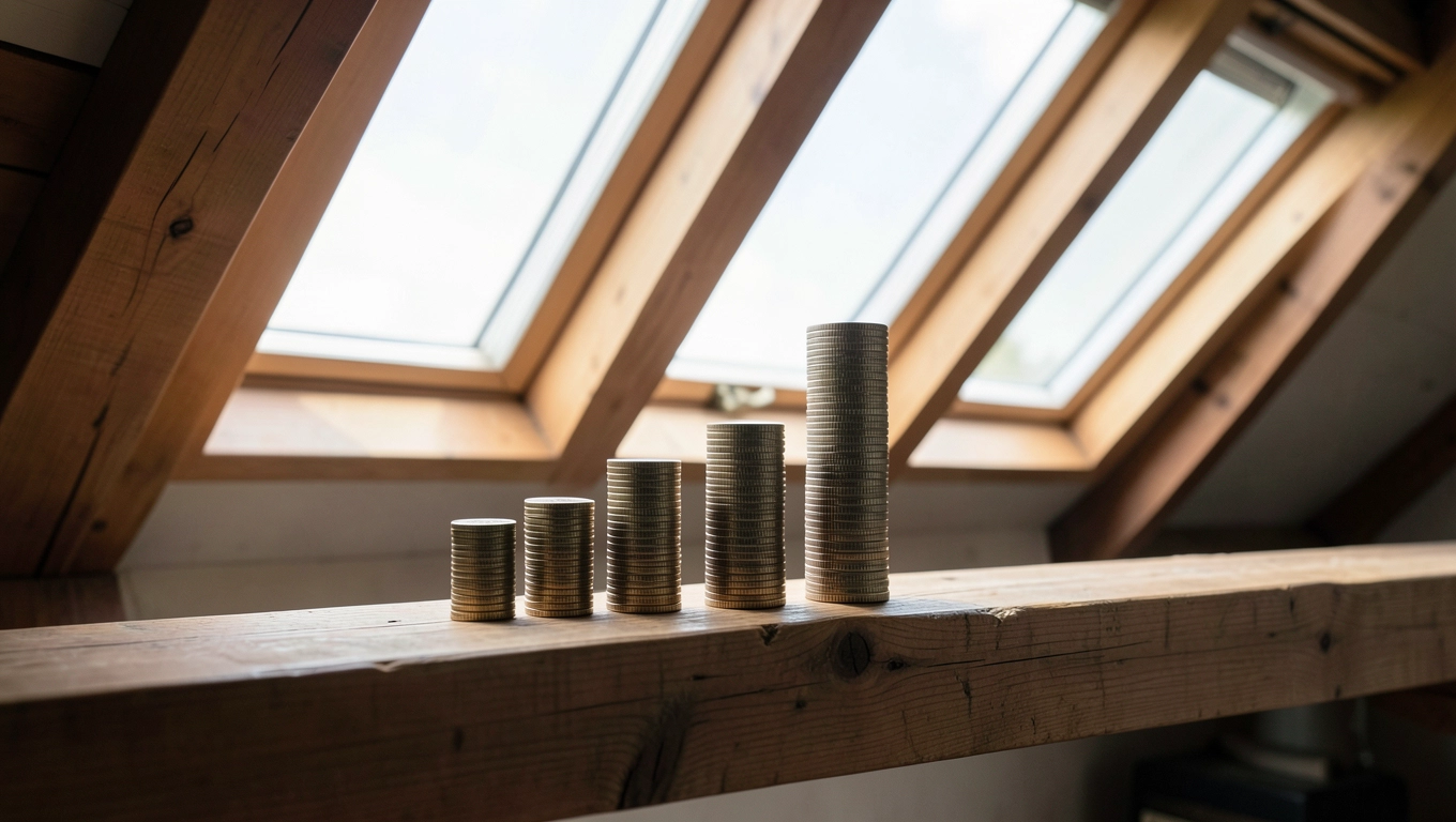 widełki cen dużych okien dachowych