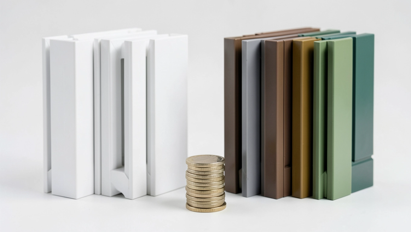 Wpływ koloru na cenę okna 300x230