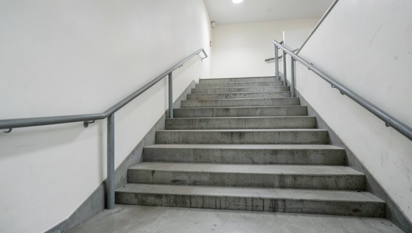 Wymagania wymiarowe schodów ewakuacyjnych