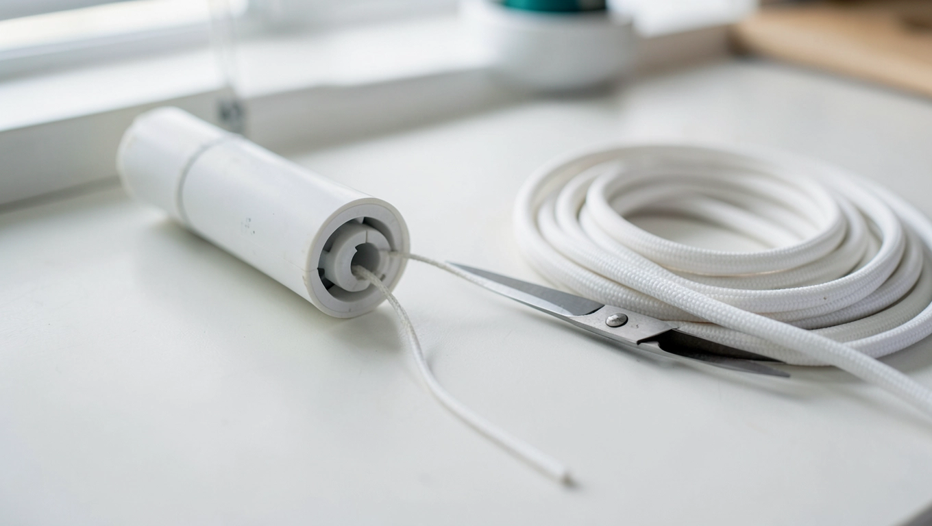 Wymiana sznurków w roletach wewnętrznych