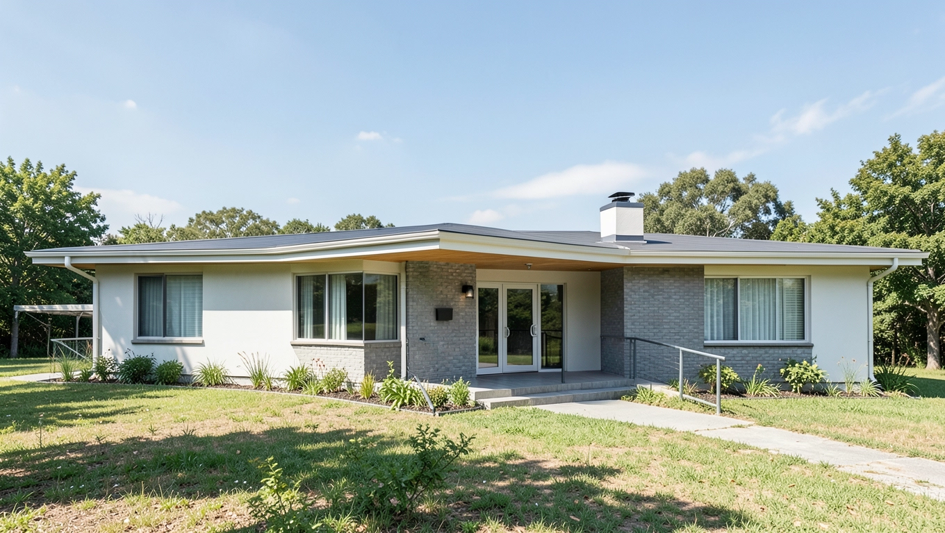 Zalety płaskiego dachu w domu parterowym