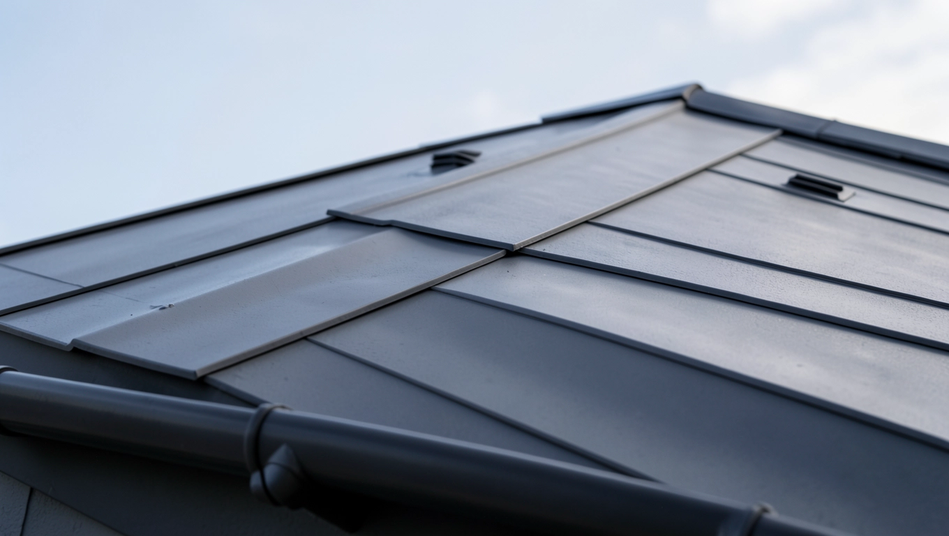 Zastosowanie farby dachowej antracyt na dachach