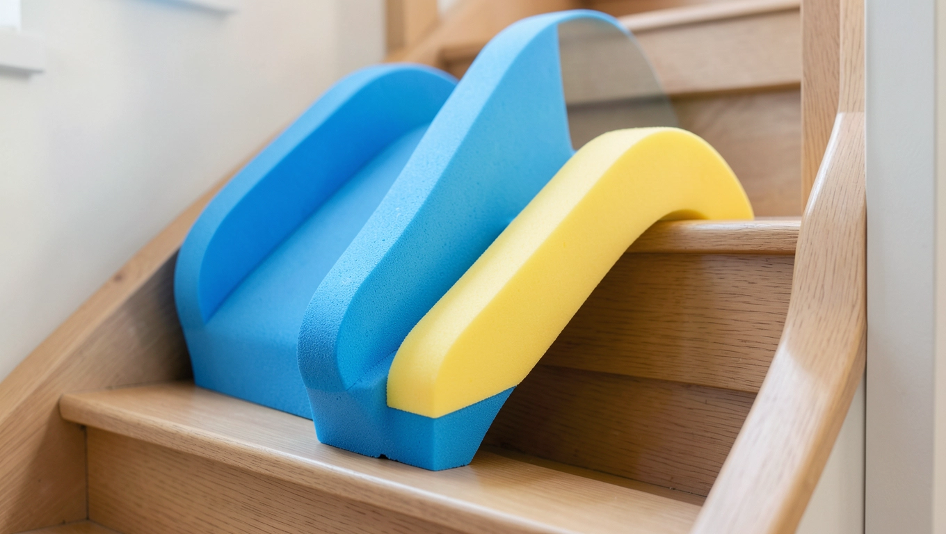 Zjeżdżalnia na schody z pianki