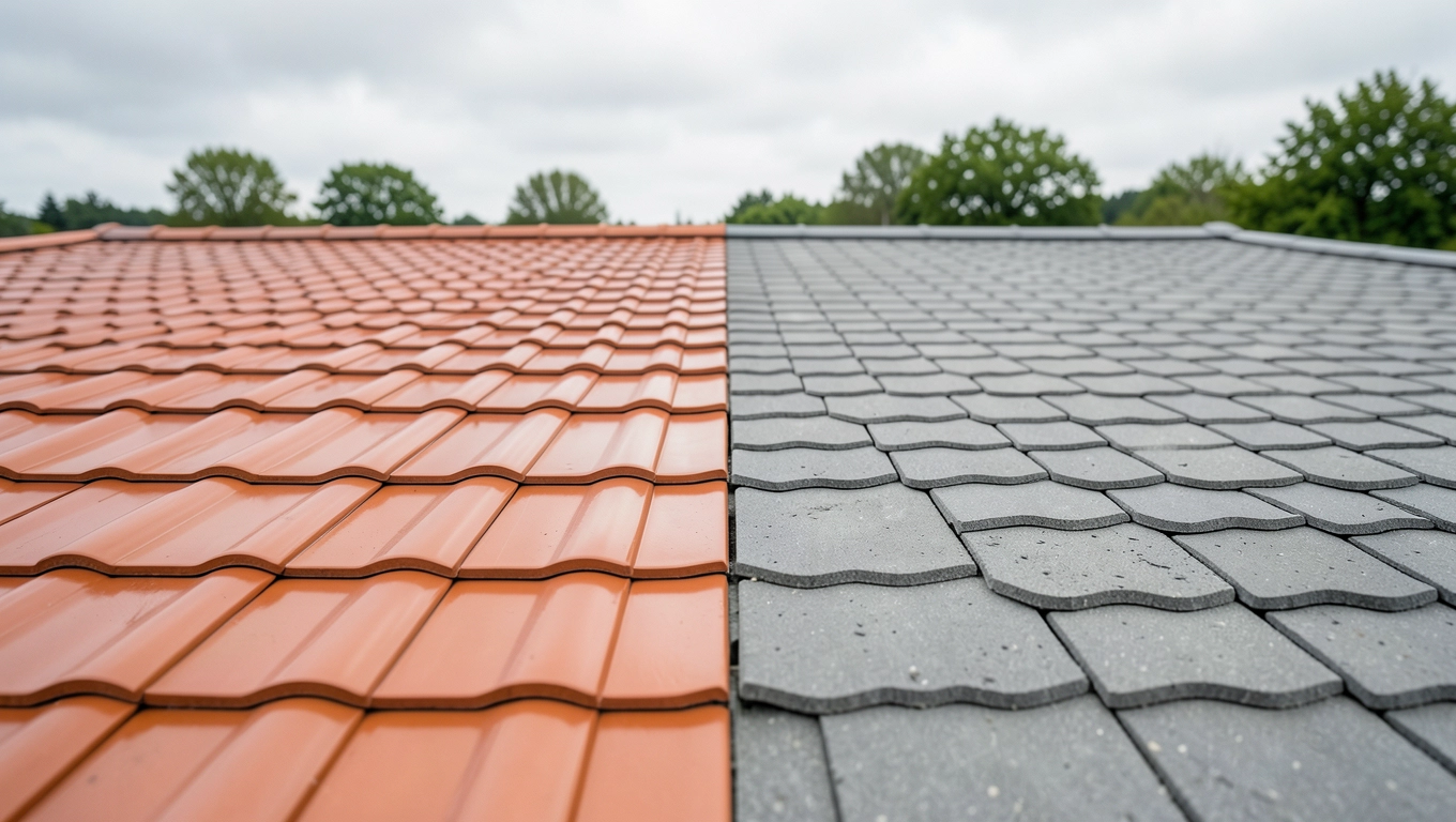Dachówka ceramiczna czy cementowa co się bardziej opłaca przy dużym dachu