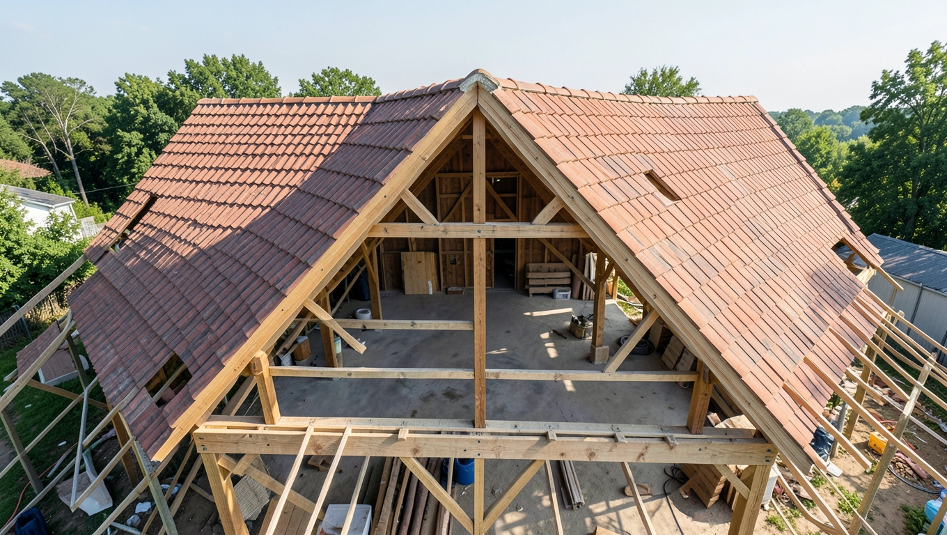 Koszt dachu dwuspadowego 100m2