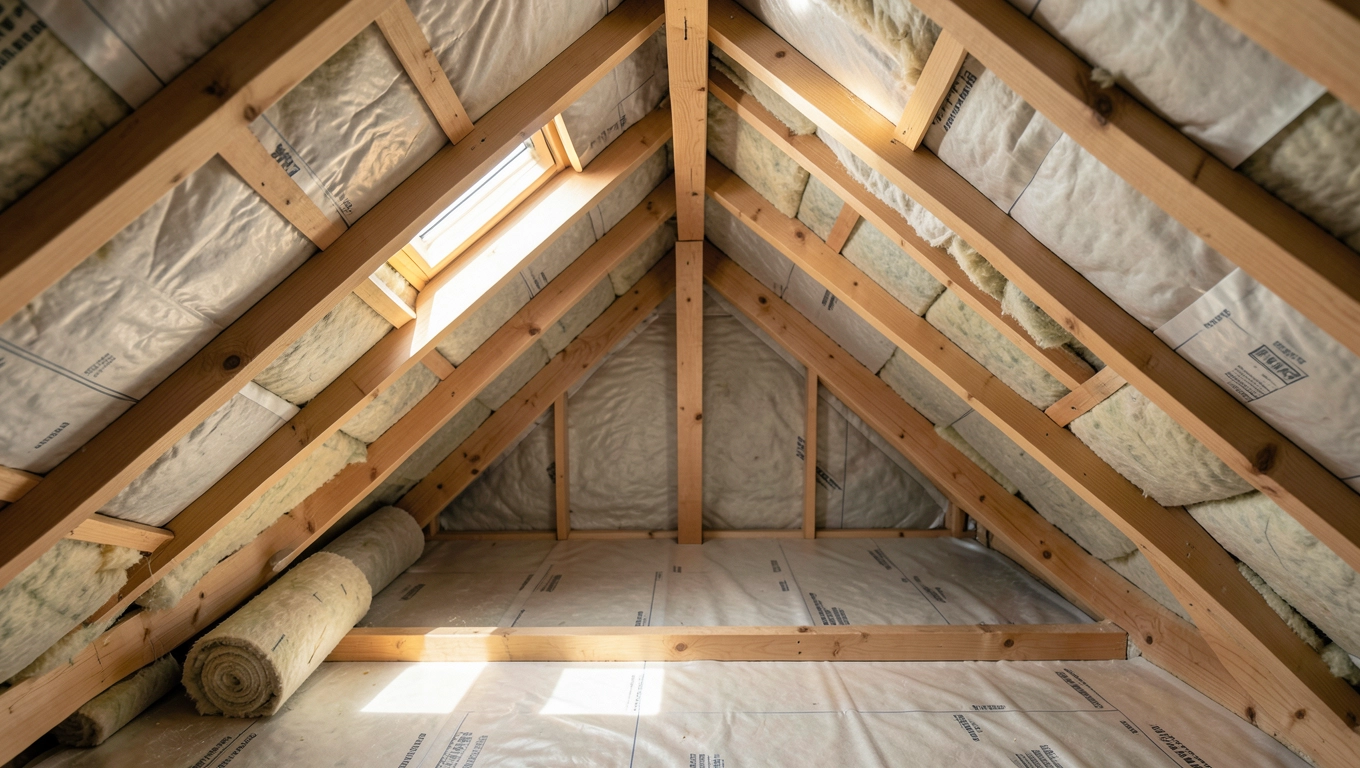 Koszt ocieplenia poddasza 80 m2 krok po kroku