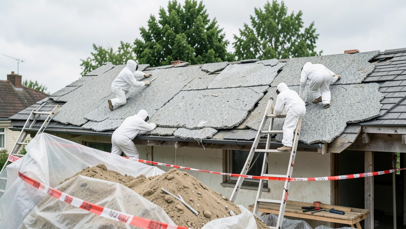 Koszt wymiany starego dachu z azbestem w 2026