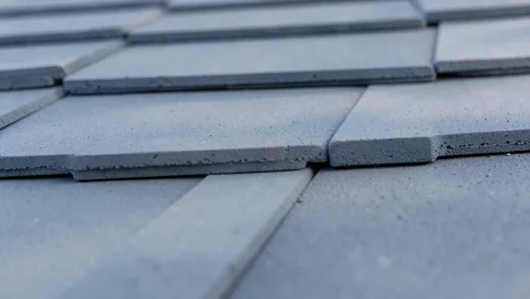dachówka betonowa płaska antracyt