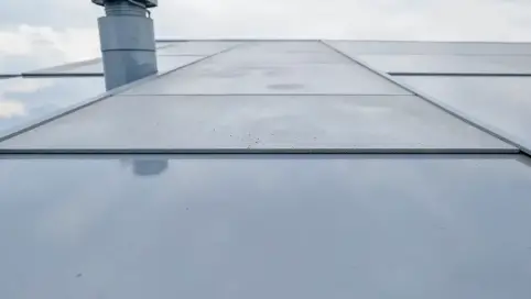 dachówka płaska grafitowa