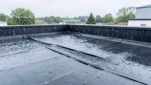 hydroizolacja dachu płaskiego z attyką