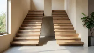 jak obliczyć schody dwubiegowe