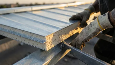 płyta warstwowa dachowa cena za m2